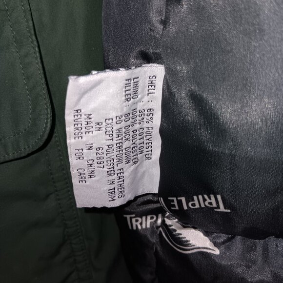 TRIPLE F.A.T GOOSE DUCK FEATHERS WINTER COAT - Picture 6 of 13